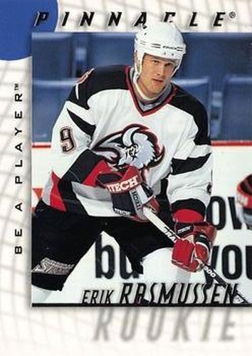 #217 Erik Rasmussen - Buffalo Sabres - 1997-98 Pinnacle Be a Player Hockey