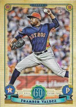 #217 Framber Valdez - Houston Astros - 2019 Topps Gypsy Queen Baseball