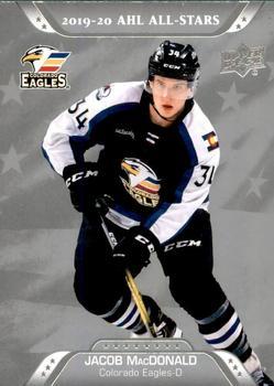 #217 Jacob MacDonald - Colorado Eagles - 2020-21 Upper Deck AHL Hockey