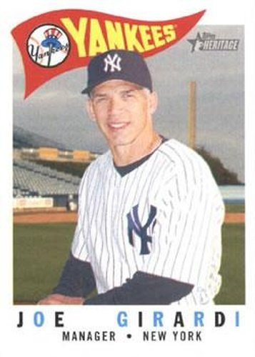 #217 Joe Girardi - New York Yankees - 2009 Topps Heritage Baseball