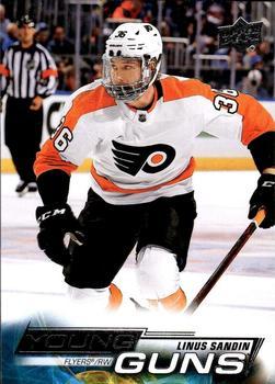 #217 Linus Sandin - Philadelphia Flyers - 2022-23 Upper Deck Hockey