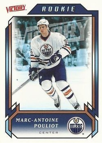 #217 Marc-Antoine Pouliot - Edmonton Oilers - 2006-07 Upper Deck Victory Hockey