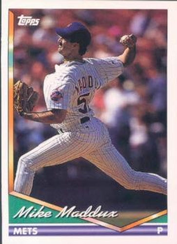 #217 Mike Maddux - New York Mets - 1994 Topps Baseball