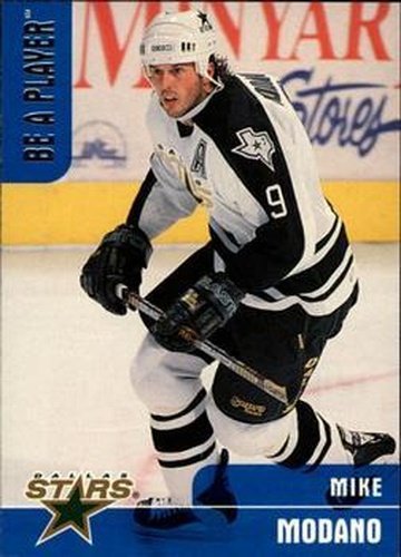 #217 Mike Modano - Dallas Stars - 1999-00 Be a Player Memorabilia Hockey