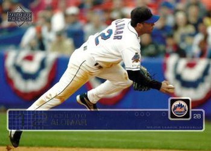 #217 Roberto Alomar - New York Mets - 2003 Upper Deck Baseball