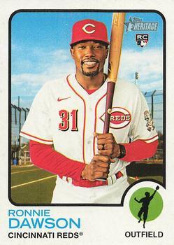 #217 Ronnie Dawson - Cincinnati Reds - 2022 Topps Heritage Baseball