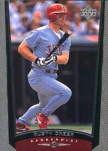 #217 Rusty Greer - Texas Rangers - 1999 Upper Deck Baseball