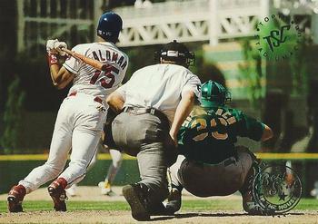 #217 Sandy Alomar - Cleveland Indians - 1995 Stadium Club Baseball