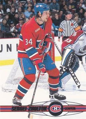 #217 Sergei Zholtok - Montreal Canadiens - 2000-01 Pacific Hockey