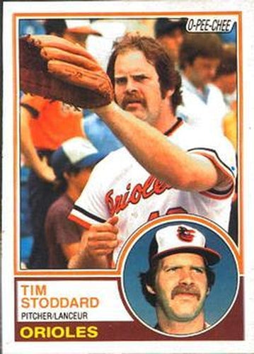 #217 Tim Stoddard - Baltimore Orioles - 1983 O-Pee-Chee Baseball