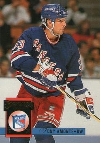 #217 Tony Amonte - New York Rangers - 1993-94 Donruss Hockey
