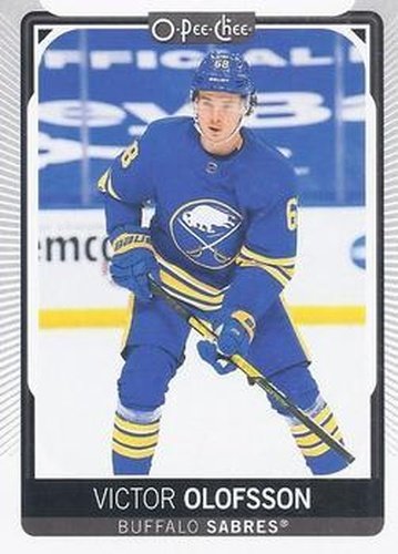 #217 Victor Olofsson - Buffalo Sabres - 2021-22 O-Pee-Chee Hockey