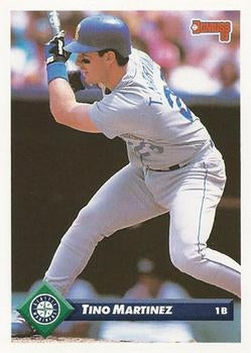 #217 Tino Martinez - Seattle Mariners - 1993 Donruss Baseball