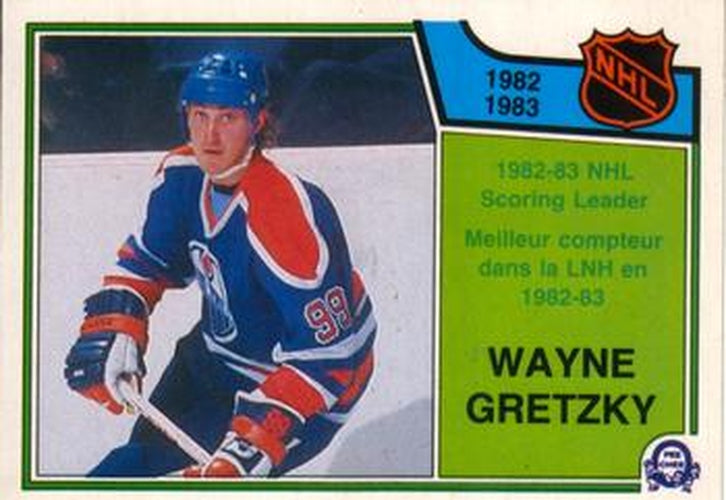 #217 Wayne Gretzky - Edmonton Oilers - 1983-84 O-Pee-Chee Hockey