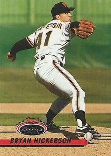 #217 Bryan Hickerson - San Francisco Giants - 1993 Stadium Club Baseball