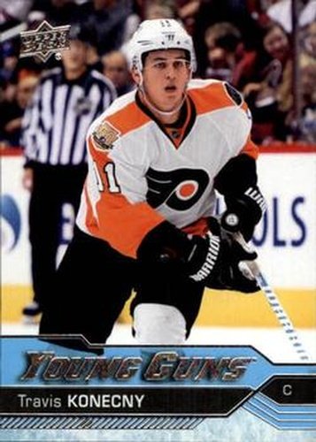 #217 Travis Konecny - Philadelphia Flyers - 2016-17 Upper Deck Hockey