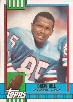 #217 Drew Hill - Houston Oilers - 1990 Topps Football