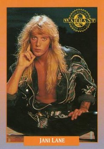 #217 Jani Lane - 1991 Brockum Rock Cards