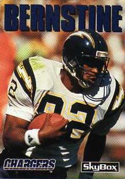 #217 Rod Bernstine - San Diego Chargers - 1992 SkyBox Impact Football