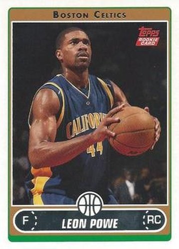 #217 Leon Powe - Boston Celtics - 2006-07 Topps Basketball