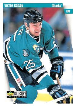 #217 Viktor Kozlov - San Jose Sharks - 1997-98 Collector's Choice Hockey