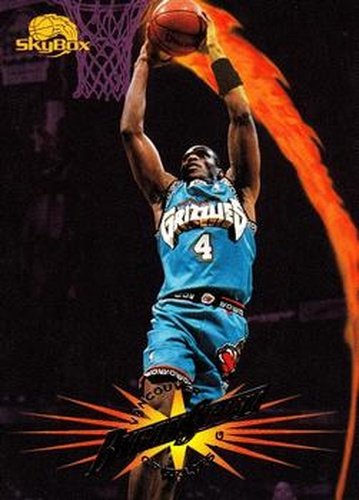 #217 Byron Scott - Vancouver Grizzlies - 1995-96 SkyBox Premium Basketball