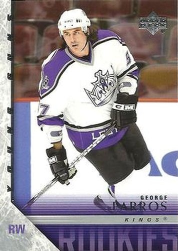 #218 George Parros - Los Angeles Kings - 2005-06 Upper Deck Hockey