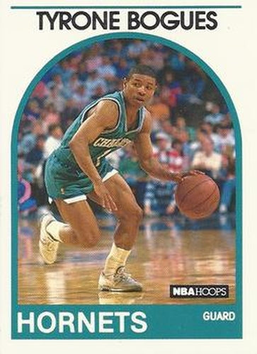 #218 Tyrone Bogues - Charlotte Hornets - 1989-90 Hoops Basketball