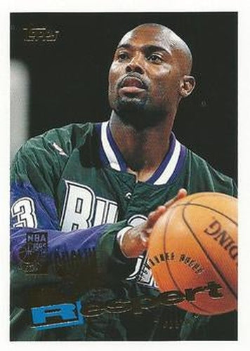 #218 Shawn Respert - Milwaukee Bucks - 1995-96 Topps Basketball