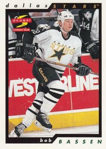 #218 Bob Bassen - Dallas Stars - 1996-97 Score Hockey
