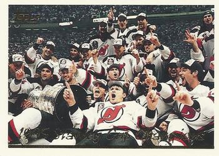 #218 1995 Stanley Cup Champions - New Jersey Devils - 1995-96 Topps Hockey
