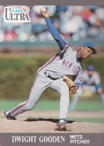 #218 Dwight Gooden - New York Mets - 1991 Ultra Baseball