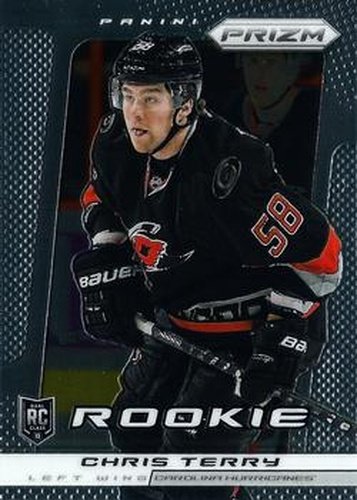 #218 Chris Terry - Carolina Hurricanes - 2013-14 Panini Prizm Hockey