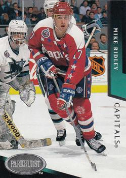 #218 Mike Ridley - Washington Capitals - 1993-94 Parkhurst Hockey