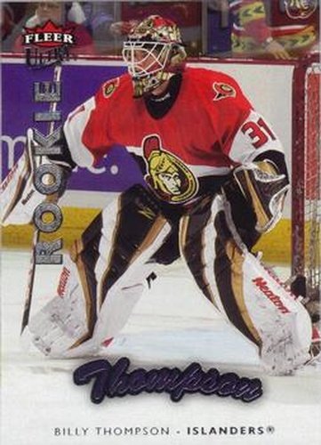 #218 Billy Thompson - New York Islanders - 2006-07 Ultra Hockey
