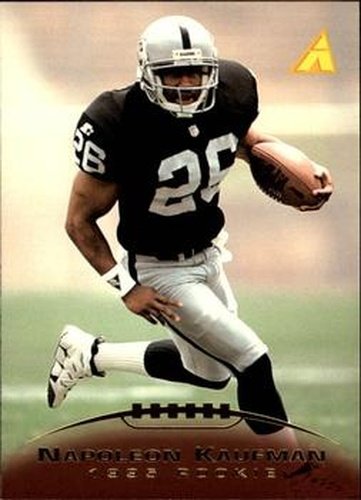 #218 Napoleon Kaufman - Oakland Raiders - 1995 Pinnacle Football