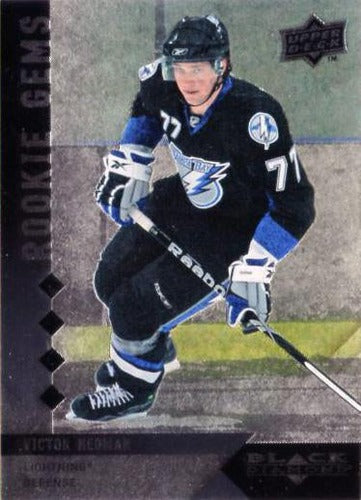 #218 Victor Hedman - Tampa Bay Lightning - 2009-10 Upper Deck Black Diamond Hockey