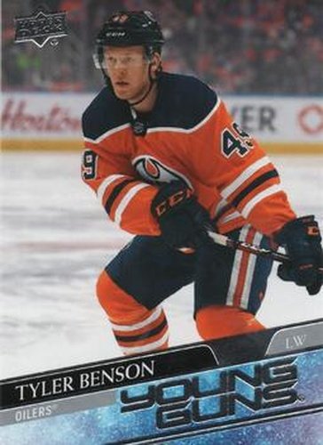 #218 Tyler Benson - Edmonton Oilers - 2020-21 Upper Deck Hockey