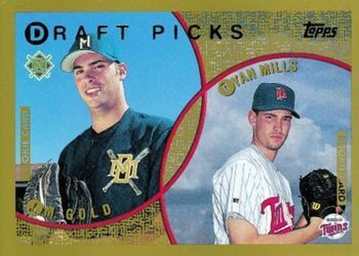 #218 J.M. Gold / Ryan Mills - Milwaukee Brewers / Minnesota Twins - 1999 Topps Baseball