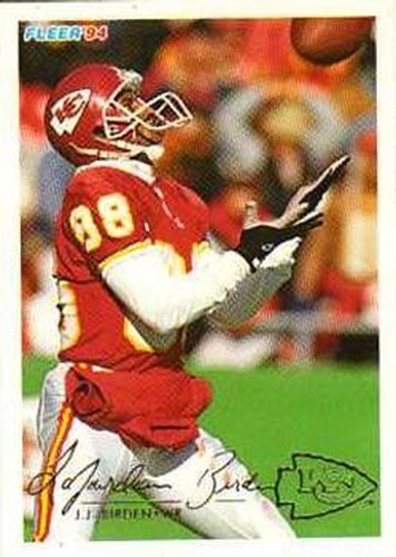 #218 J.J. Birden - Kansas City Chiefs - 1994 Fleer Football