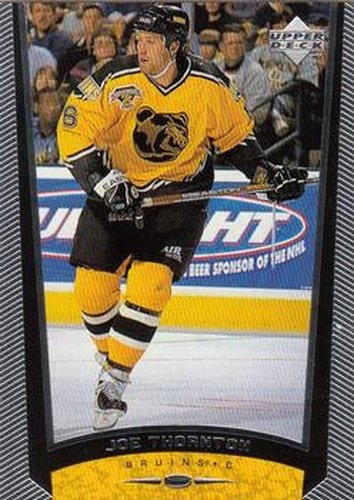 #218 Joe Thornton - Boston Bruins - 1998-99 Upper Deck Hockey