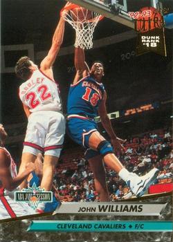 #218 John Williams - Cleveland Cavaliers - 1992-93 Ultra Basketball