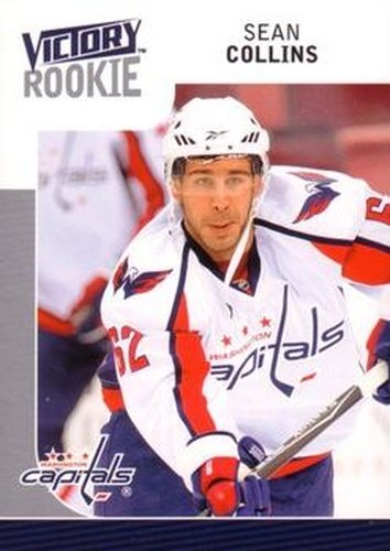 #218 Sean Collins - Washington Capitals - 2009-10 Upper Deck Victory Hockey