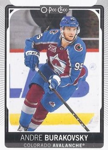 #218 Andre Burakovsky - Colorado Avalanche - 2021-22 O-Pee-Chee Hockey
