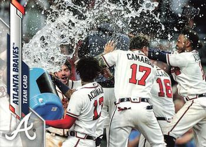 #218 Atlanta Braves - Atlanta Braves - 2020 Topps Baseball