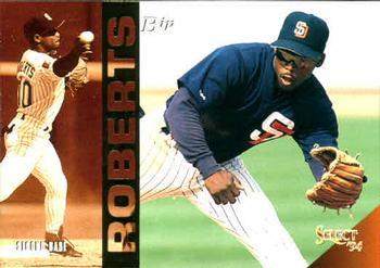 #218 Bip Roberts - San Diego Padres - 1994 Select Baseball