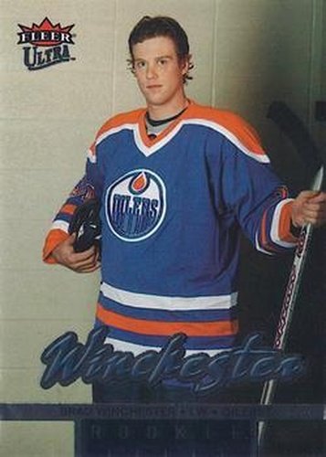 #218 Brad Winchester - Edmonton Oilers - 2005-06 Ultra Hockey