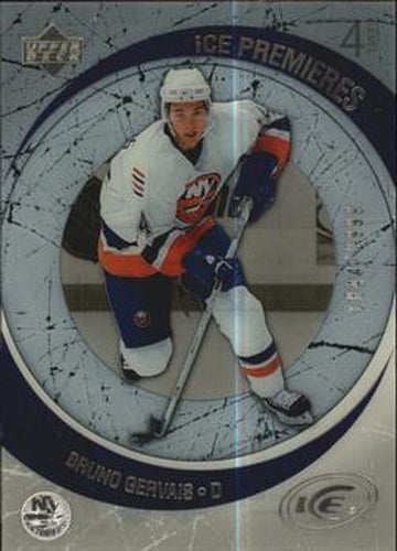 #218 Bruno Gervais - New York Islanders - 2005-06 Upper Deck Ice Hockey