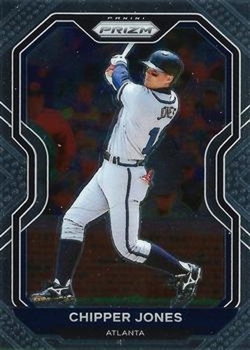 #218 Chipper Jones - Atlanta Braves - 2021 Panini Prizm Baseball