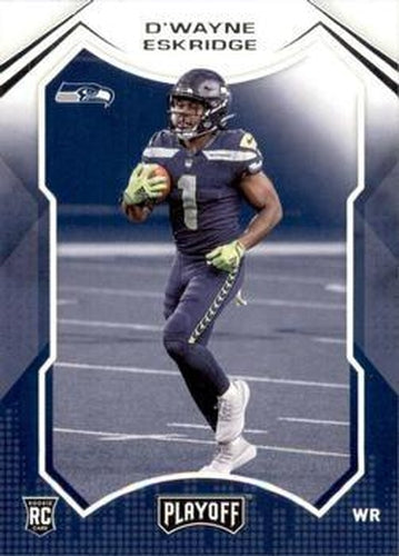 #218 D'Wayne Eskridge - Seattle Seahawks - 2021 Panini Playoff Football